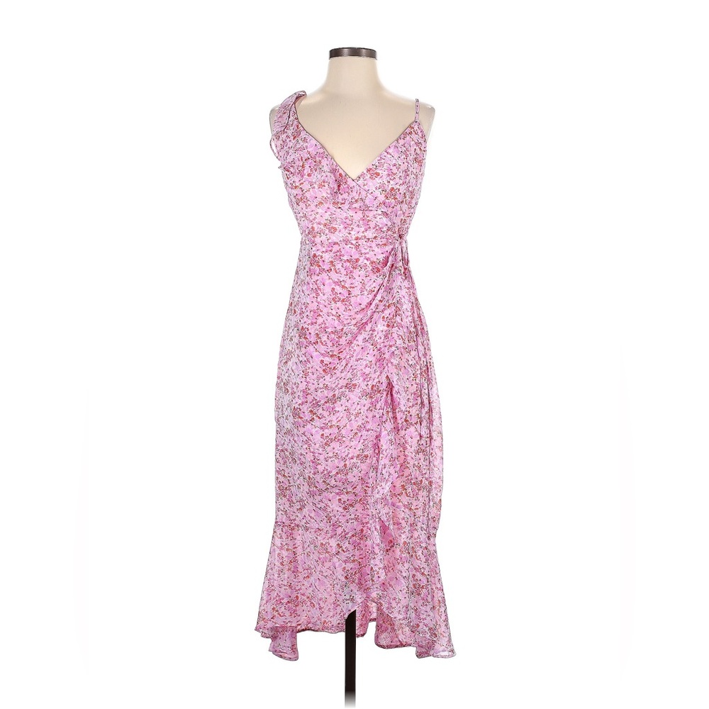 Laundry by Shelley Segal pink floral dress